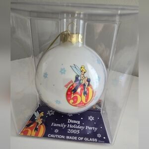 Disney 50th Anniversary White Ornament